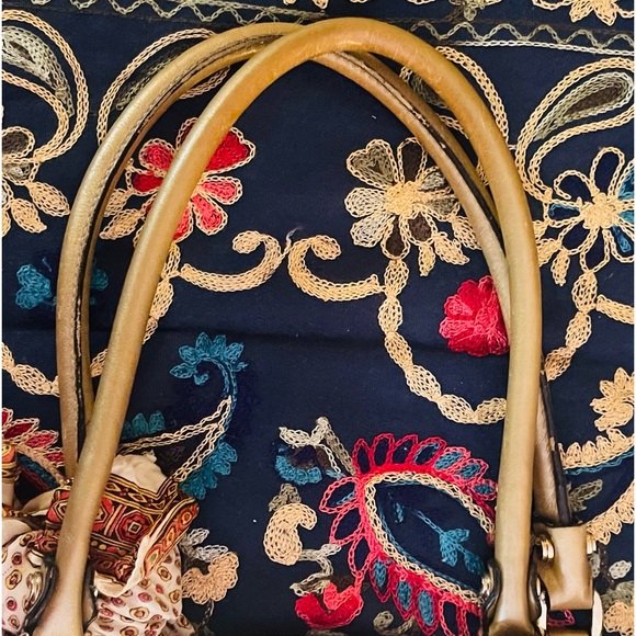 Stunning Gucci Guccisima Crystal Abbey tote & horseshoe cream wallet. Both EUC! - Picture 15 of 16